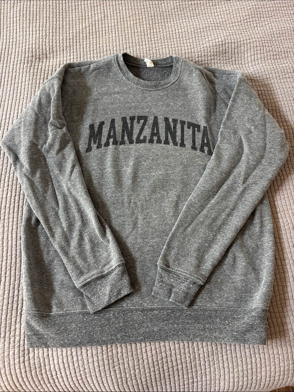 Gray Crewneck Manzanita Sweatshirt - Unisex